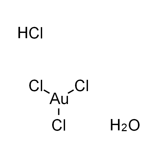 Hydrogen tetrachloroaurate(III) hydrate (99.9985%-Au) (49% Au) PURATREM