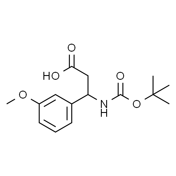 3-((叔丁氧羰基)氨基)-3-(3-甲氧基苯基)丙酸