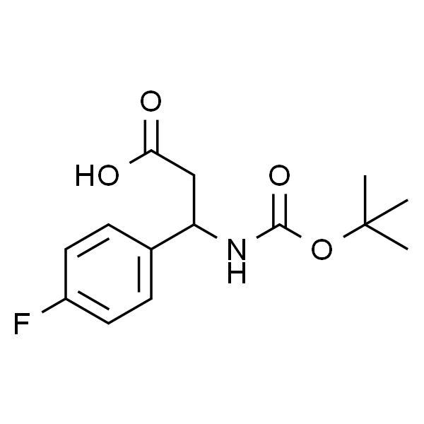 3-(Boc-氨基)-3-(4-氟苯基)丙酸