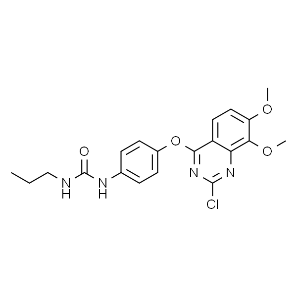 N-[2-氯-4-[(6,7-二甲氧基-4-喹唑啉基)氧基]苯基]-N'-丙基脲