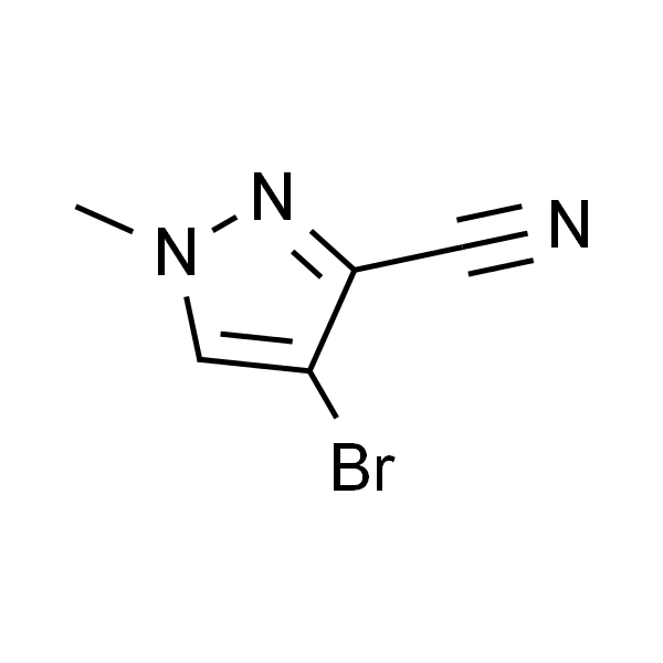 4-溴-1-甲基-1H-吡唑-3-甲腈