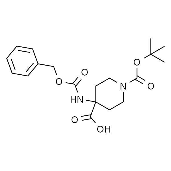 4-苄氧基羰基氨基哌啶-1,4-二甲酸单叔丁基酯