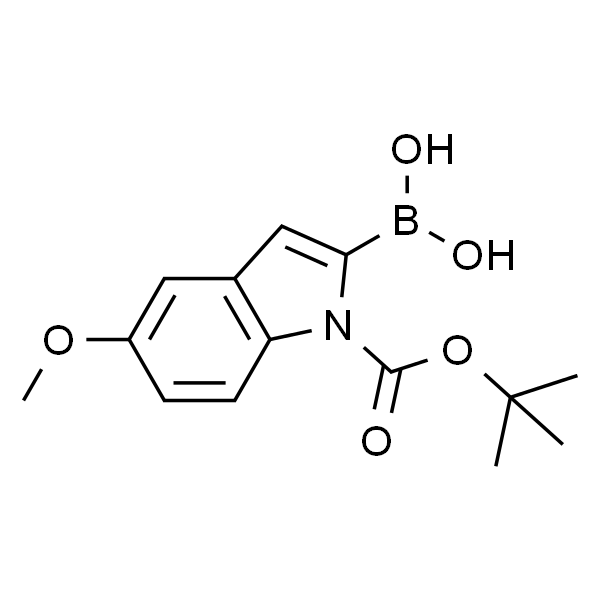 (1-(叔丁氧基羰基)-5-甲氧基-1H-吲哚-2-基)硼酸