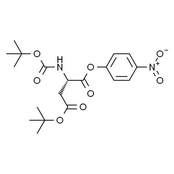 N-[叔丁氧羰基]-L-天冬氨酸 4-叔丁酯 1-(4-硝基苯基)酯
