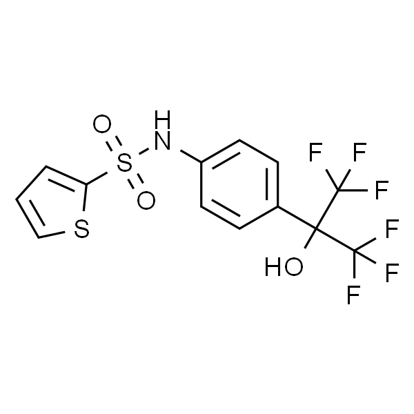 N-[4-[2,2,2-三氟-1-羟基-1-(三氟甲基)乙基]苯基]-2-噻吩磺酰胺