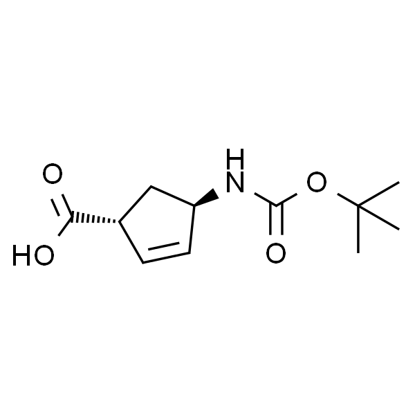 (1R,4R)-4-(Boc-氨基)-2-环戊烯羧酸