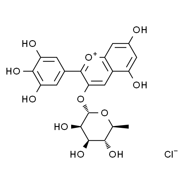 花翠素-3-O-鼠李糖苷氯化物