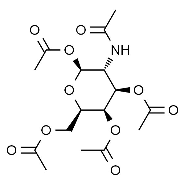 (2S,3R,4R,5R,6R)-3-乙酰氨基-6-(乙酰氧基甲基)四氢-2H-吡喃-2,4,5-三乙酸三酯