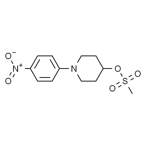 1-(4-硝基苯基)哌啶-4-基甲磺酸酯