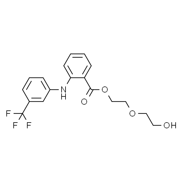 2-(2-羟基乙氧基)乙基 2-[3-(三氟甲基)苯胺基]苯甲酸酯