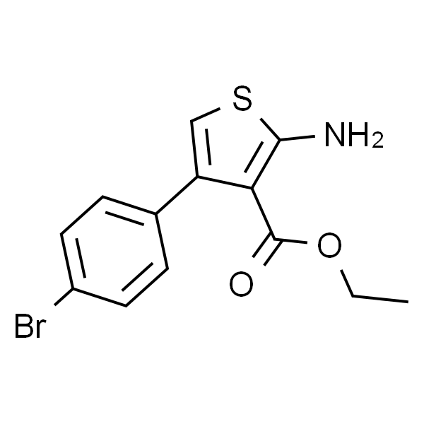 Ethyl 2-Amino-4-(4-Bromophenyl)-3-Thiophenecarboxylate