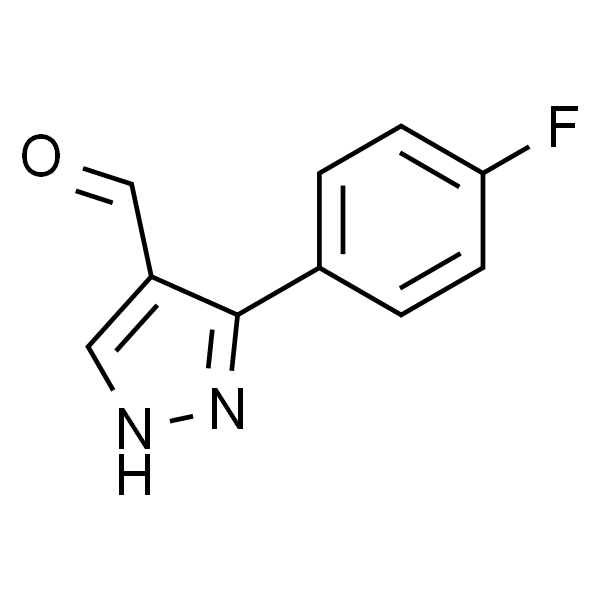 3-(4-氟苯基)1H-吡唑-4-甲醛