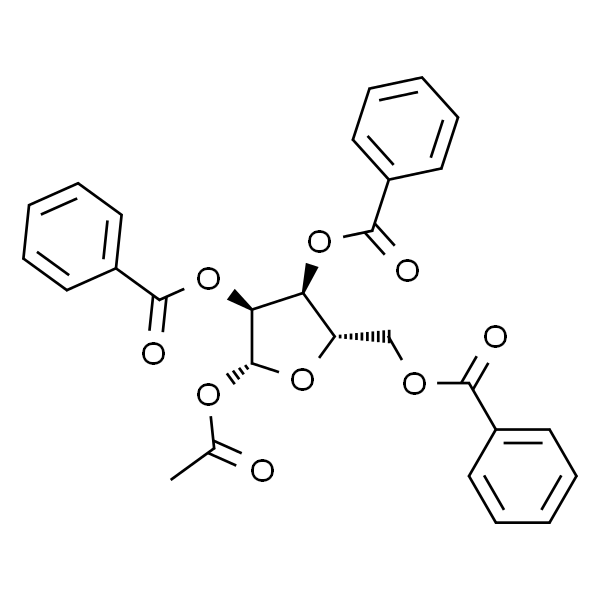 1-乙酰氧基-2,3,5-三苯甲酰氧基-β-L-呋喃核糖