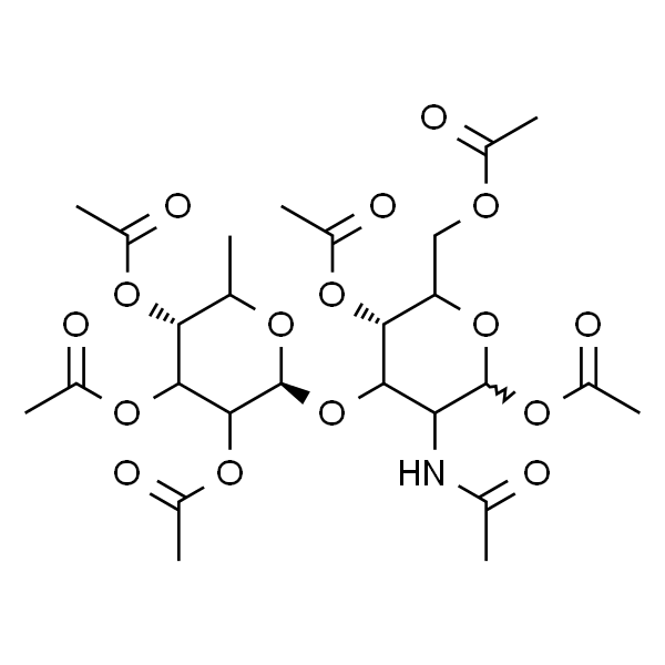 2-Acetamido-2-deoxy-3-O-(α-L-fucopyranosyl)-D-glucopyranose Pentaacetate