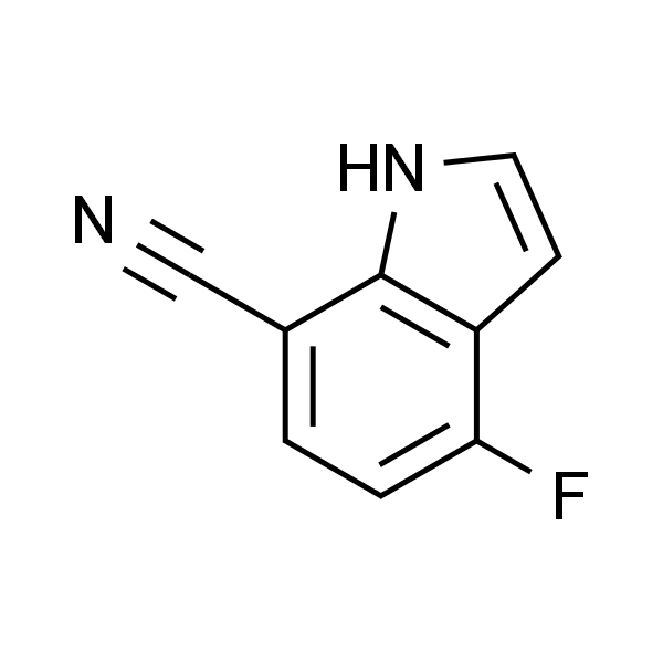 4-氟-1H-吲哚-7-甲腈