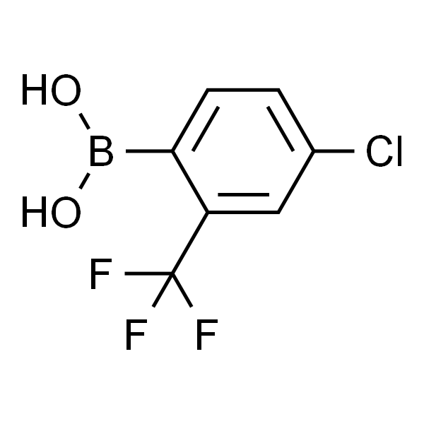 4-氯-2-(三氟甲基)苯硼酸 (含不同量的酸酐)