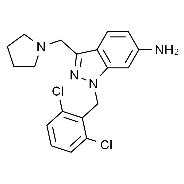 1-(2,6-二氯苄基)-3-(吡咯烷-1-基甲基)-1H-吲唑-6-胺