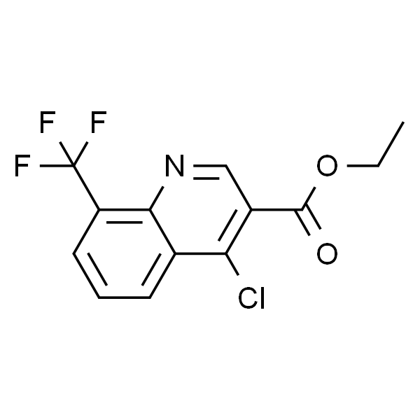 4-氯-8-三氟甲基喹啉-3-甲酸乙酯