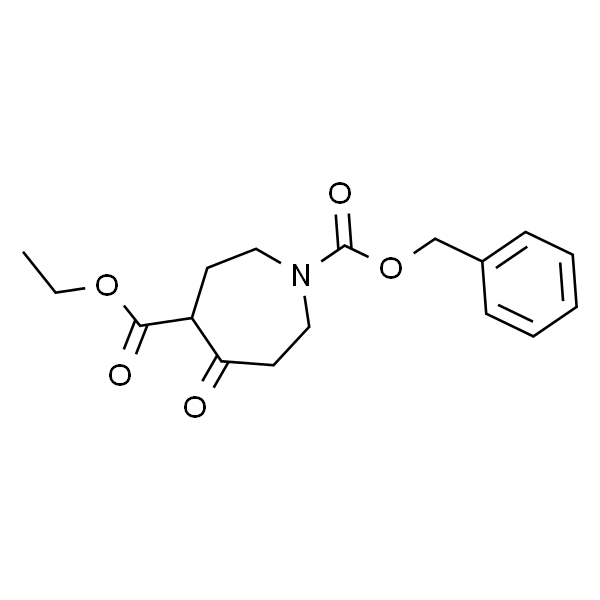 1-Cbz-5-氧代氮杂环庚烷-4-甲酸乙酯