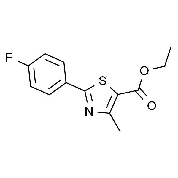 2-(4-氟苯基)-4-甲基噻唑-5-羧酸乙酯