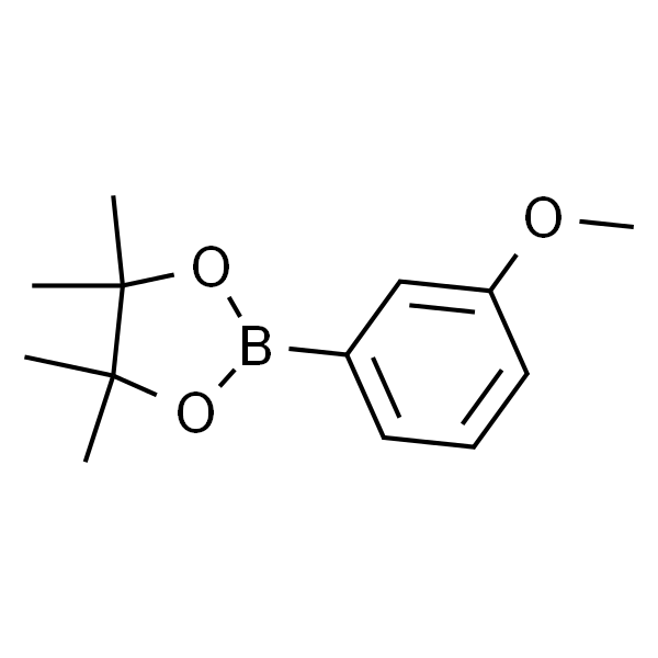 2-(3-甲氧基苯基)-4,4,5,5-四甲基-1,3,2-二氧杂环戊硼烷