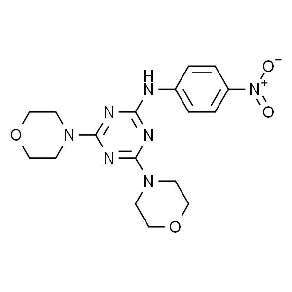 4,6-二吗啉-N-(4-硝基苯基)-1,3,5-三嗪-2-胺