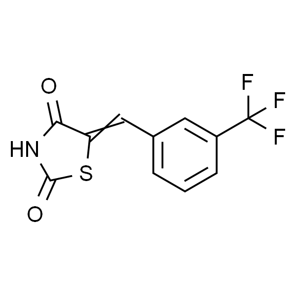 5-[[3-(三氟甲基)苯基]亚甲基]-2,4-噻唑烷二酮