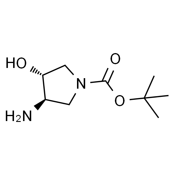 (3R,4R)-3-氨基-4-羟基吡咯烷-1-甲酸叔丁酯