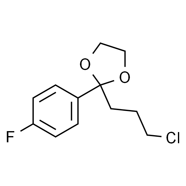 2-(3-氯丙基)-2-(4-氟苯基)-1,3-二氧戊环