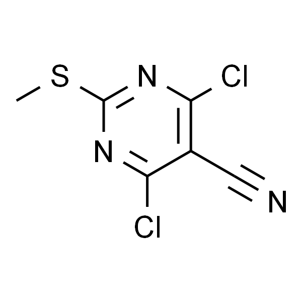 2-甲硫基-4,6-二氯-5-氰基嘧啶