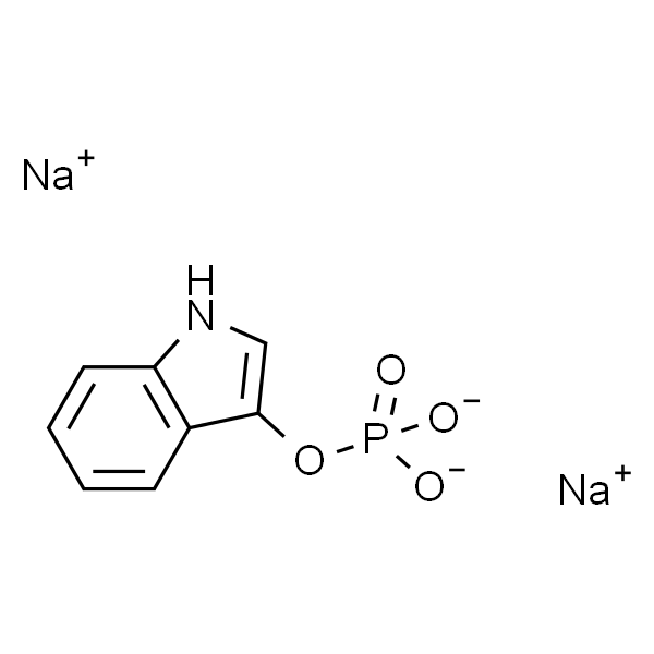 Indoxyl phosphate disodium salt crystalline