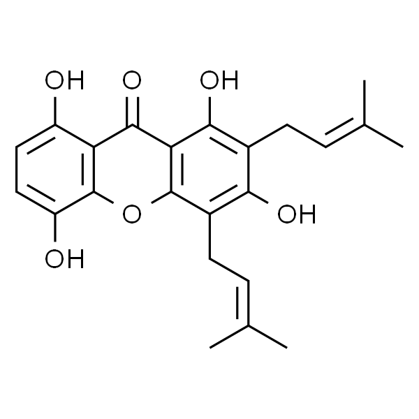 1,3,5,8-四羟基-2,4-双(3-甲基-2-丁烯基)-9H-氧杂蒽-9-酮