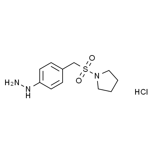 4-(吡咯烷基磺酰基甲基)苯肼盐酸盐