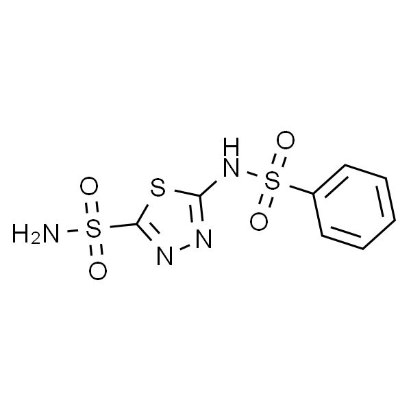 5-(苯磺酰胺基)-1,3,4-噻二唑-2-磺酰胺