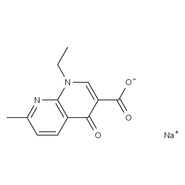 1-乙基-7-甲基-4-氧代-1,4-二氢-1,8-二氮杂萘-3-羧酸钠盐