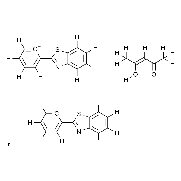 乙酰丙酮酸二(2-苯基苯并噻唑-C2，N)合铱(III)