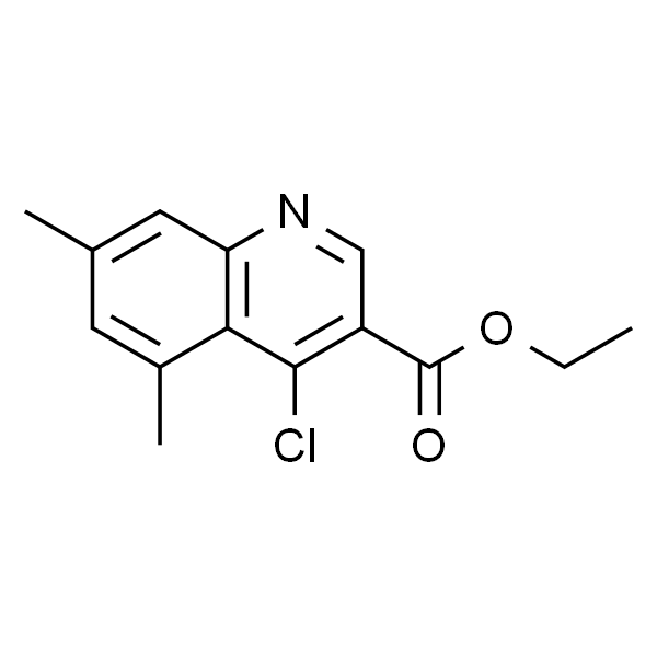 4-氯-5,7-二甲基喹啉-3-甲酸乙酯