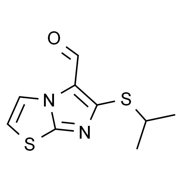 6-(异丙基硫代)咪唑并[2,1-b]噻唑-5-甲醛