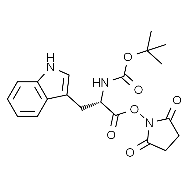 (S)-2,5-二氧代吡咯烷-1-基 2-((叔丁氧基羰基)氨基)-3-(1H-吲哚-3-基)丙酸酯