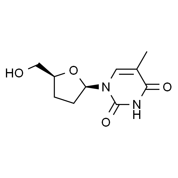 1-((2R,5S)-5-(羟甲基)四氢呋喃-2-基)-5-甲基嘧啶-2,4(1H,3H)-二酮