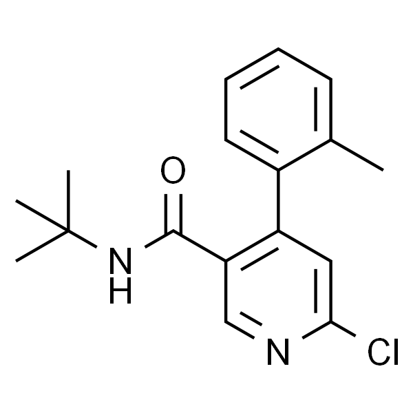 N-(叔丁基)-6-氯-4-(邻甲苯基)烟酰胺