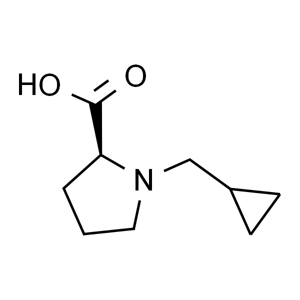 1-(环丙基甲基)吡咯烷-2-羧酸