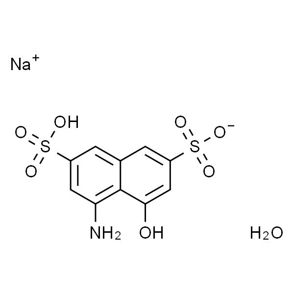 4-氨基-5-羟基-2,7-萘二磺酸单钠盐 水合物