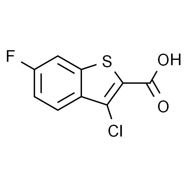 3-氯-6-氟苯并[b]噻吩-2-羧酸