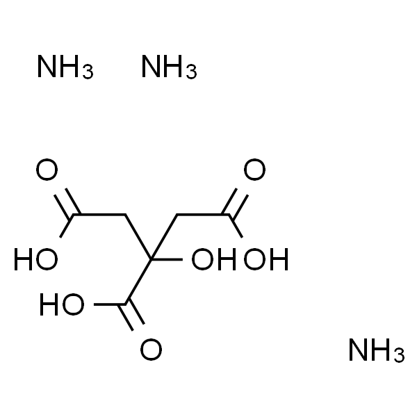 2-羟基-1,2,3-丙烷三羧酸三铵盐