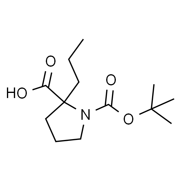 2-(叔丁氧羰基)-1-丙基吡咯烷-2-羧酸
