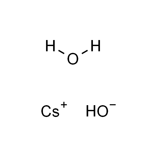 一水合氢氧化铯; 碳酸铯 <5%