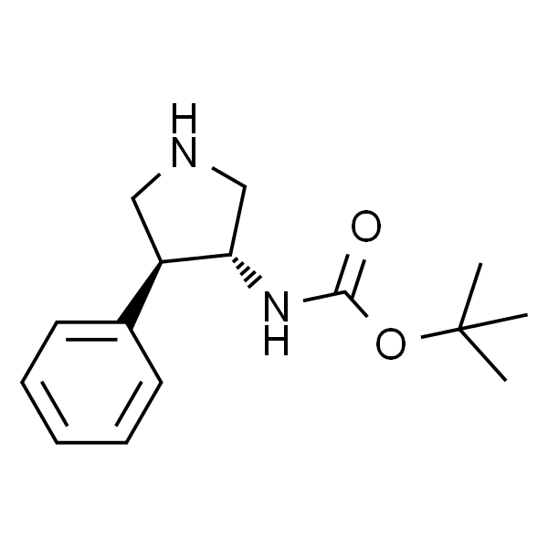 rel-叔丁基((3S,4R)-4-苯基吡咯烷-3-基)氨基甲酸酯