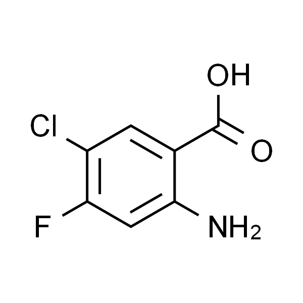 2-氨基-5-氯-4-氟苯甲酸