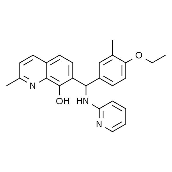 7-((4-乙氧基-3-甲基苯基)(吡啶-2-基氨基)甲基)-2-甲基喹啉-8-醇